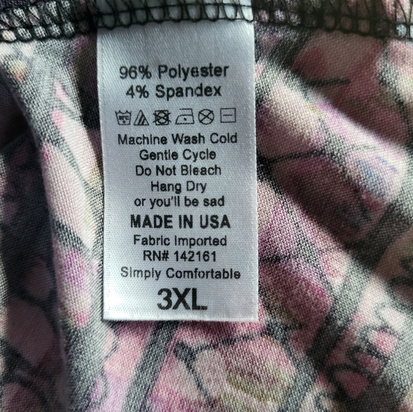 LuLaRoe Maxi XXS Size 3XL - Picture 4 of 4